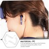 LALAFINA 2pcs Lost Earphone Hooks for Durable Clips to Prevent