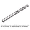 sourcing map Pack of 2 Solid Carbide Drill Bits Spiral