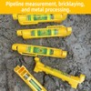 String Line Level 5PCS – Small Spirit Level for Bricklaying,