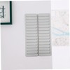 SHINEOFI Rack 28 Pocket Slots Wall Mounted Holder Employee Attendance
