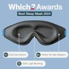 MyHalos® 3D Blackout Eye Mask - Ultimate Comfort for Sleep