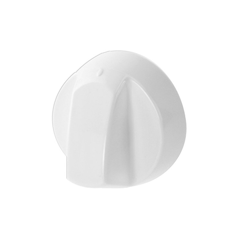 Spares2go White Control Knobs for New World Oven Cooker &