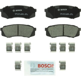 BOSCH BC606 QuietCast Premium Ceramic Disc Brake Pad Set - Compatible With Select Lexus GX460, GX470, LX450; Toyota 4Runner, FJ Cruiser, Land Cruiser, Sequoia; REAR