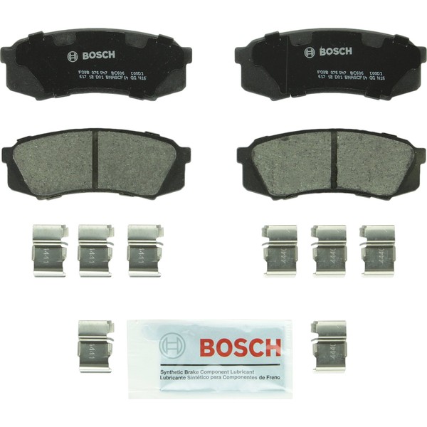 BOSCH BC606 QuietCast Premium Ceramic Disc Brake Pad Set -