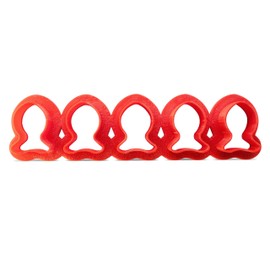 Mini Goldfish Cracker Cookie Cutter 1 Inch - 3d Printed Plastic – Made in the USA - CookieCutterCom Brand - Color May Vary Gold fish Cracker Cutter