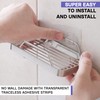 KINCMAX Premium Adhesive Soap Holder for Shower Wall - Drill