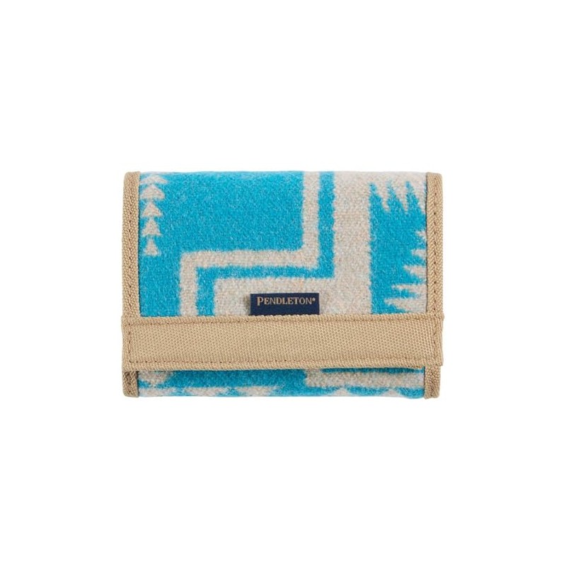 PENDLETON Harding Tri-Fold Wallet, Turquoise