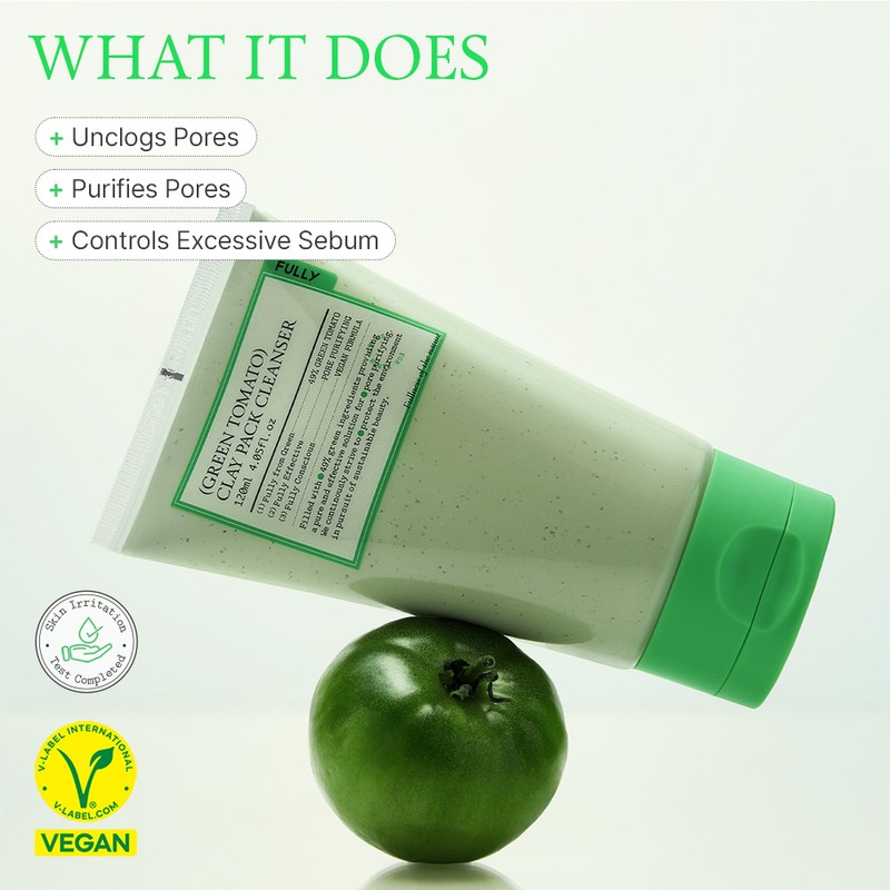FULLY [FULLY]*mini* Green Tomato Clay Pack Cleanser 30ml