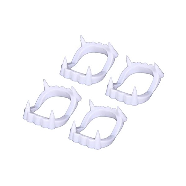 Toyvian 24pcs Vampire Teeth, Plastic Fake Fangs for Halloween Vampire