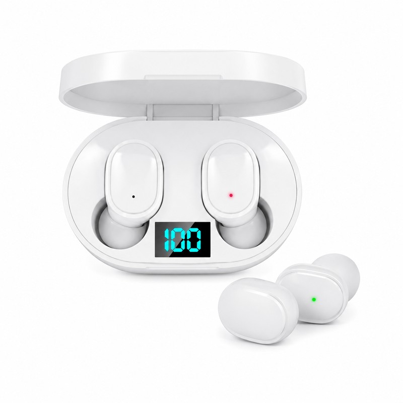 Wireless Bluetooth Earbuds for Calls & Music – TWS Earphones