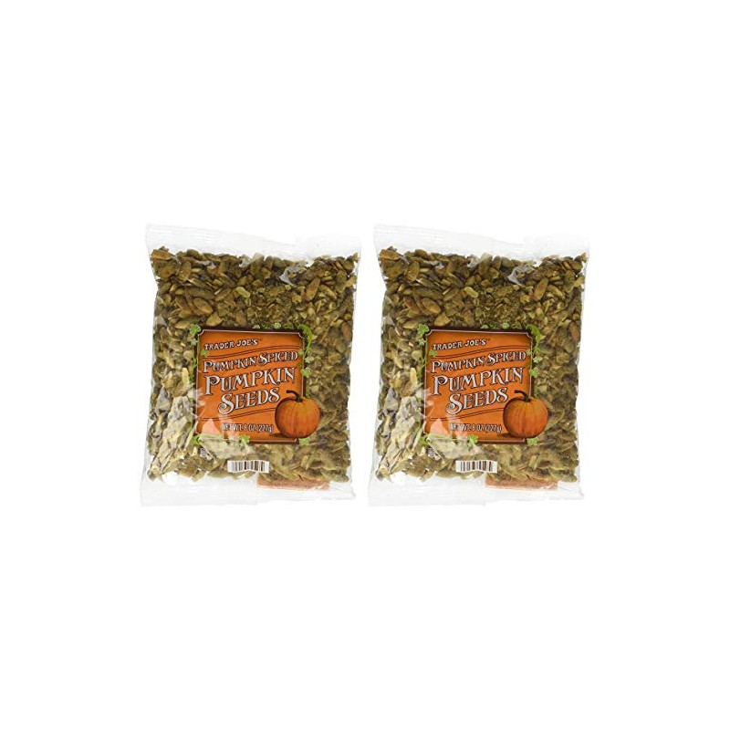 Trader Joe's Pumpkin Spiced Pumpkin Seeds 8oz Pack of 2