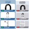 HEPO Adjustable Bathtub Grab Bars for Seniors, Bath Safety Grab