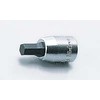 Koken 1/4 (6.35 mm) SQ. Hex Bit Socket, Total Length: 1.0 inches (25 mm), 3/16 2010A.25-3/16