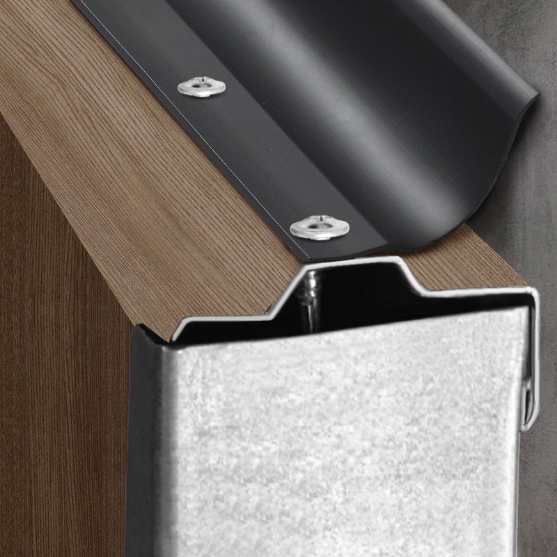 Pangda 36 ft Garage Door Top and Side Seal PVC