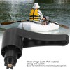 2pcs PVC Kayak Rudder Handle Steering Control Handle Grip Canoe