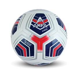 AKFA PRO Size-5 Soccer Ball, Recommended Weight 410 to 450 Grams, Ideal for All Levels of Matches (Training/Match Ball), Perfect for Indoor/Outdoor Sports, Crafted from Durable Synthetic Leather.