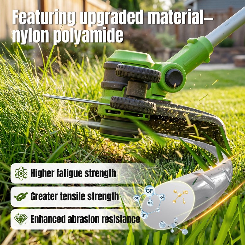 YWTESCH 0.065" Single Line Trimmer String Spool Fit for Greenworks