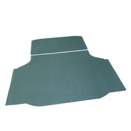 Inline Tube Compatible with 1970-72 Oldsmobile Cutlass, 442 Trunk Mat - Factory Correct, 2pc