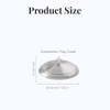 Mayur Exports Stainless Steel Premium Communion Trays Cover Holy Cup
