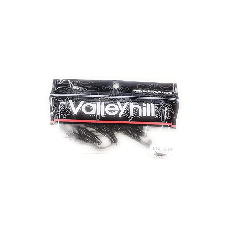Valleyhill Shrimp Shad 3" #12 Smoke/Silver Flake