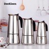 DeeKleen Stainless Steel Moka Pot Espresso Maker,Stovetop Moka Pot,Percolator Coffee