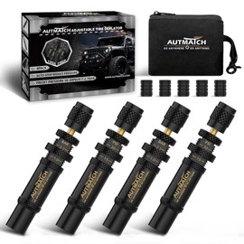 AUTMATCH Adjustable Tire Deflator Valve Kit (10-30PSI) - Tire Air Down Tool
