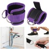 Fentar 2Pcs Adjustable Ankle Straps for Cable Machine, Comfortable Gym