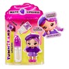 Yummiland Lipgloss Doll- Greta Grape, Ages 4+