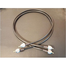 Red Mirage 5D-FB 5DFB 5DFB Coaxial Cable with Double Ended M Connector MP-MP 1m