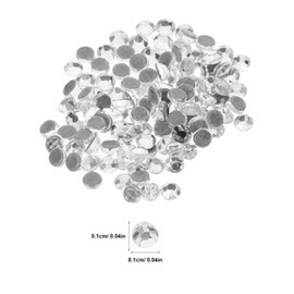 TEHAUX 1440pcs Flatback Rhinestones for DIY Crafts Sparkly Gems for Clothes Shoes and Accessories for Iron Decoration and Styles