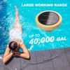 Solar Pool Ionizer for Above Ground, Floating Copper Pool Cleaner,