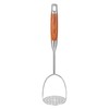HEMOTON Manual Potato Masher Heavy Duty Stainless Steel Potato Crusher