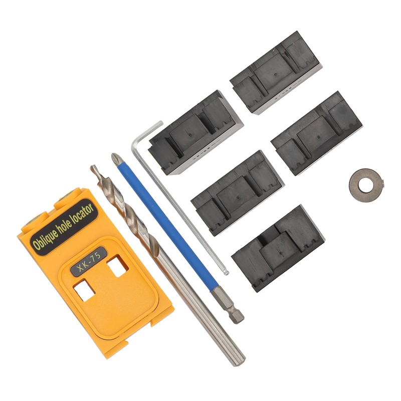 Pocket Hole Jig Kit 2 Hole Wood Jig System Kit
