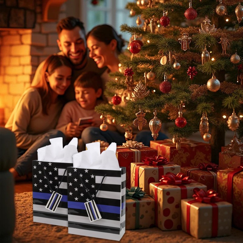 Havercamp Police Gift Bag! Thin Blue Line Party Bags make