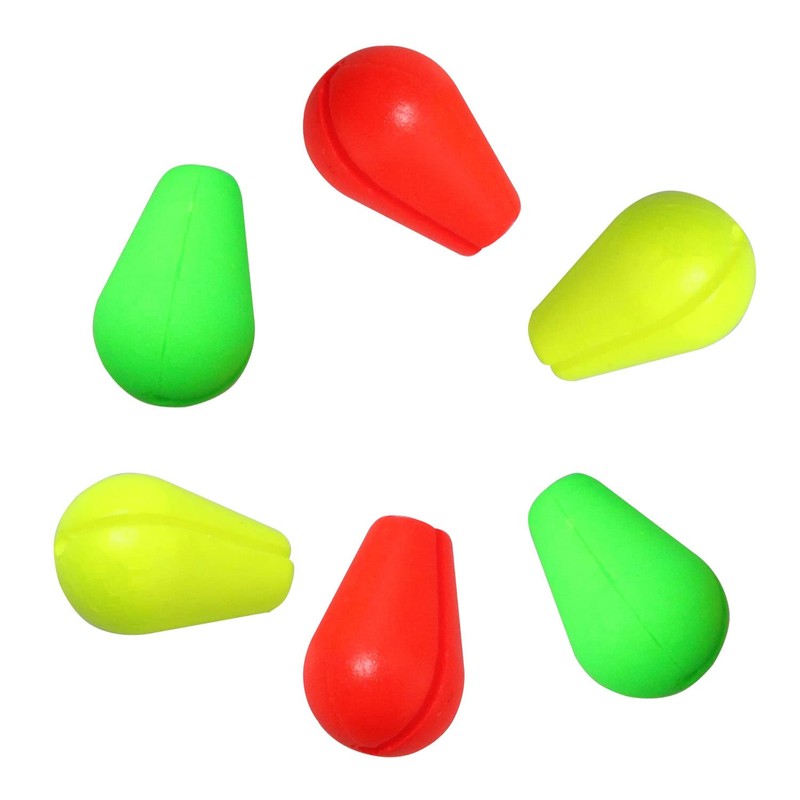 DGBRSM 15pcs Float Foam Tear Drop Strike Indicator Fly Fishing