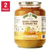 Vonbee Honey Citron & Ginger Tea, 4.4 Lb, 2-Pack
