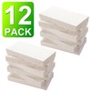12 Pieces Insulating Fire Brick for Ovens, Kilns, Fireplaces, Forges