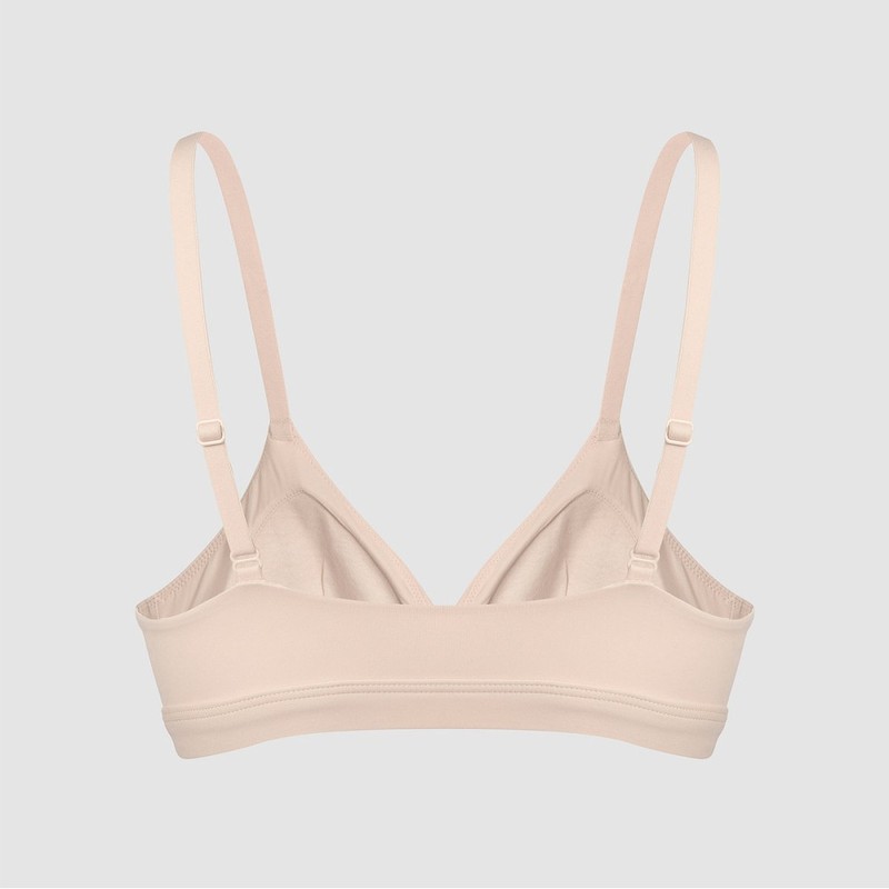 JAJU [JAJU] Women's 720-Degree Stretch Butter Bralette_Beige