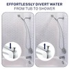 HammerHead Showers Solid Metal Tub Spout with Diverter, Slip On