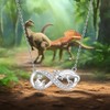 Dinosaur Necklace for Women Daughter Mom Sterling Silver Dino Necklace