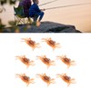 8Pcs Artificial Crab Bait 13cm 33.5g Simulation Crab Soft Lure