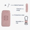 kwmobile Renault Car Key Cover - Heavy Duty PU Leather