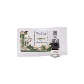 Jasmine, Grandiflorum Absolute Essential Oil - Jasmine grandiflorum - 100% Pure Undiluted & Therapeutic Grade, Premium Quality Aromatherapy Oils, Tested & Verified - 1ML : AMRITA Aromatherapy