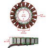 Caltric Stator And Gasket For Polaris General 1000 2016-2023