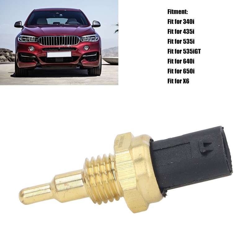 Engine Coolant Temperature Sensor 13627580635 Metal Oil Temp Sensor for