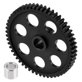 BRKRC 0.5 Module Spur Main Gear Steel 54T for Tra-xxas Latrax Rally SST Teton 1/18 RC Car Upgrade Parts