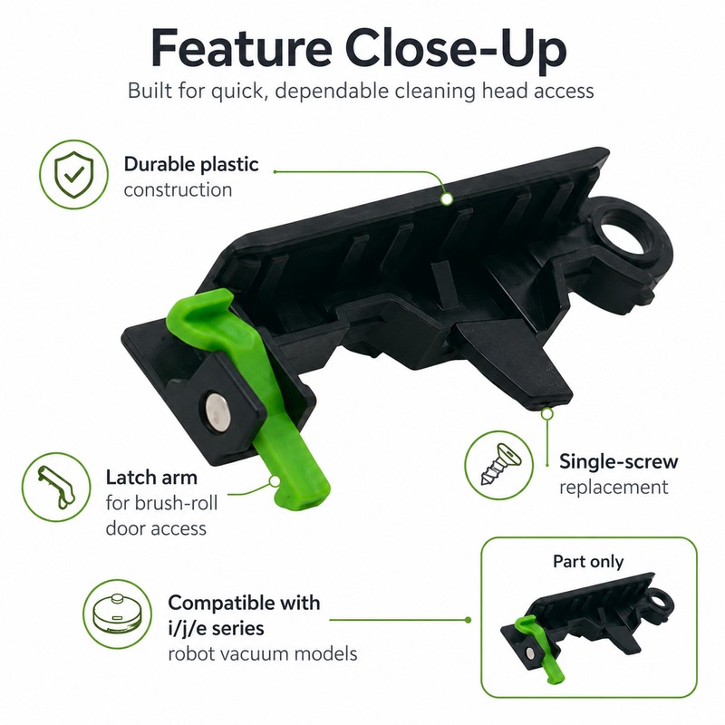 Cleaning Head Module Latch for Roomba Robot Vacuums – Compatible