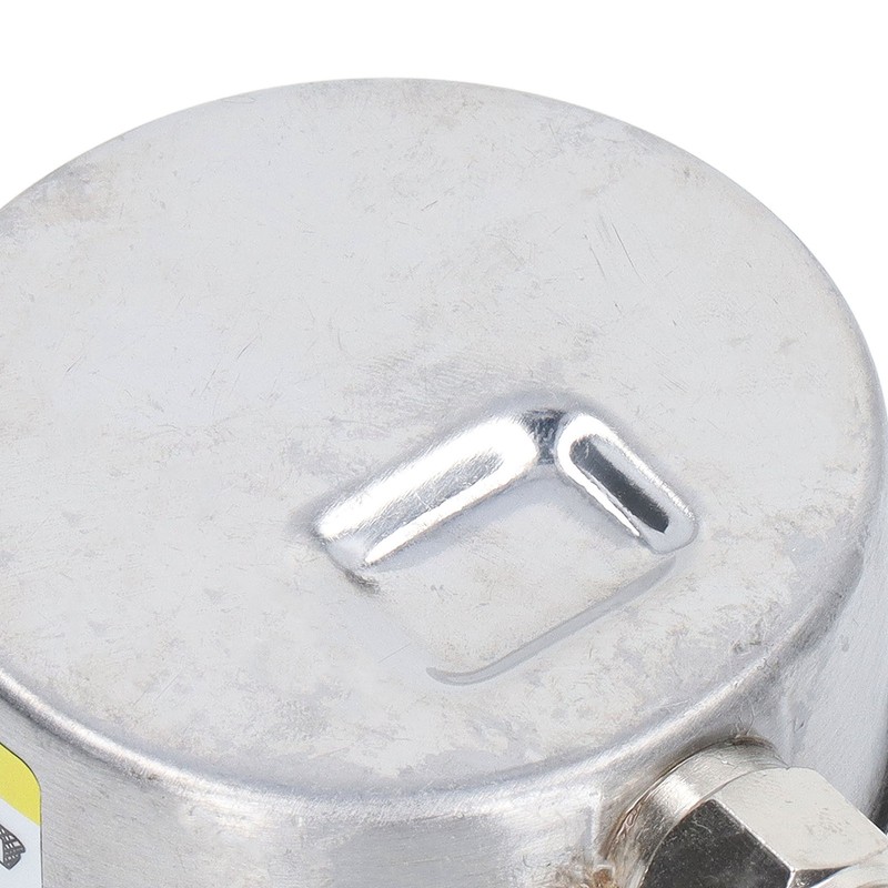 Vacuum Pressure Gauge Shockproof Radial Stainless Steel Case for Industrial