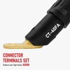 RX WELD 2PCS CT40-FA, 2PCS LC40 Male Cable Connector, for