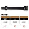 cablecc CYFPV Dual 90 Degree Right-Up Angled HDMI Type A